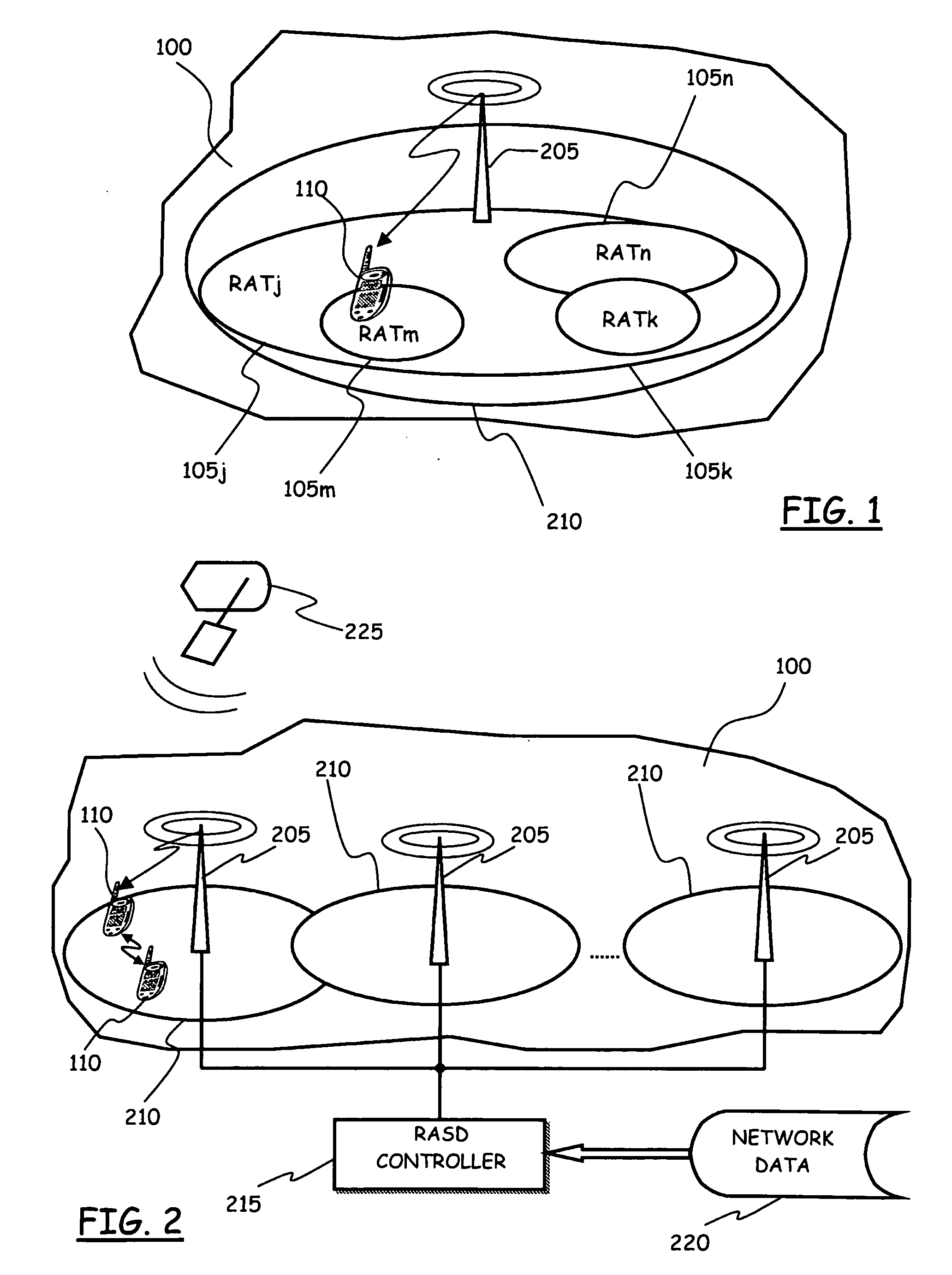 Method and system for enabling connection of a mobile communication terminal to a radio communication network