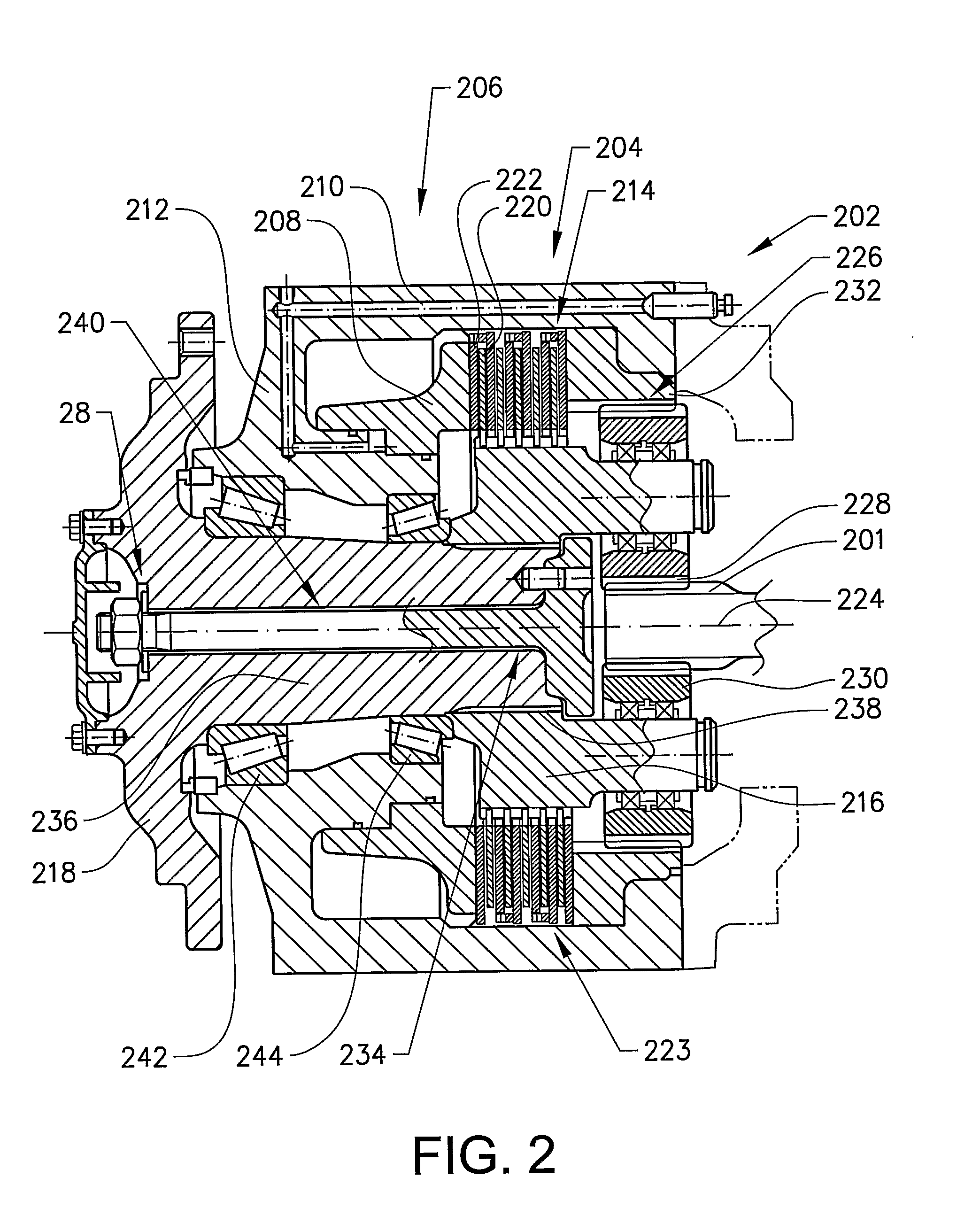 Wheel brake for a vehicle and a vehicle comprising the wheel brake