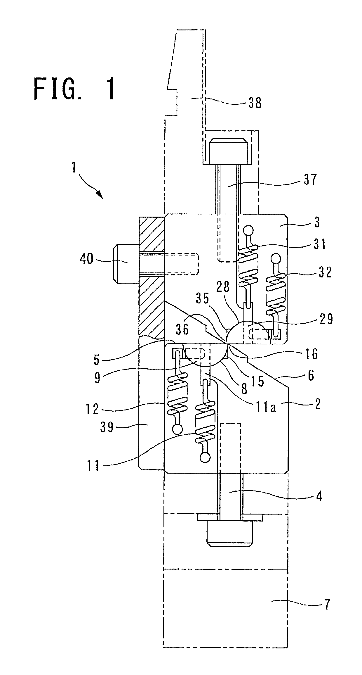 Step-bending die device