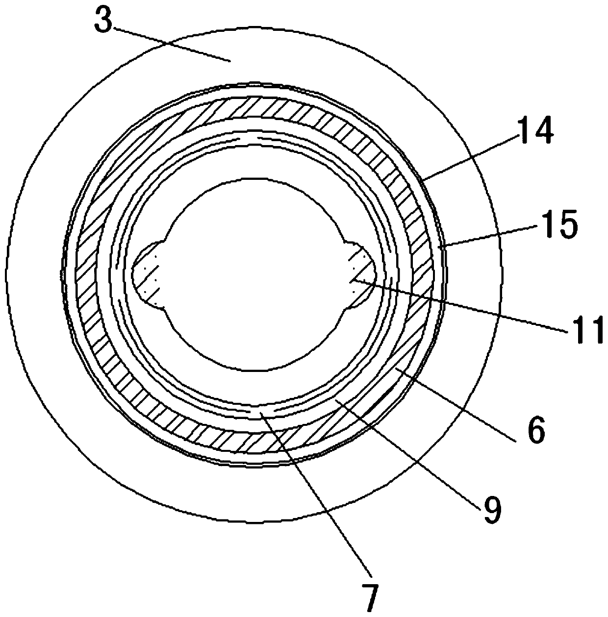 Water tank and water removing structure of water tank