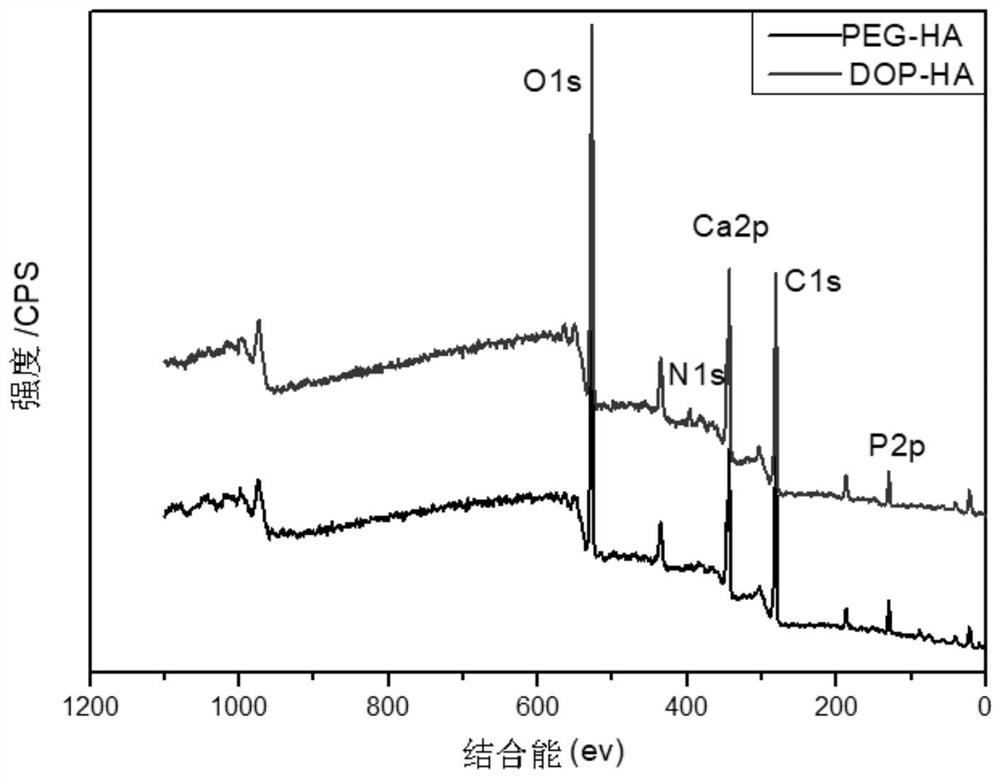 A kind of modified nano-hydroxyapatite supramolecular composite hydrogel and preparation method