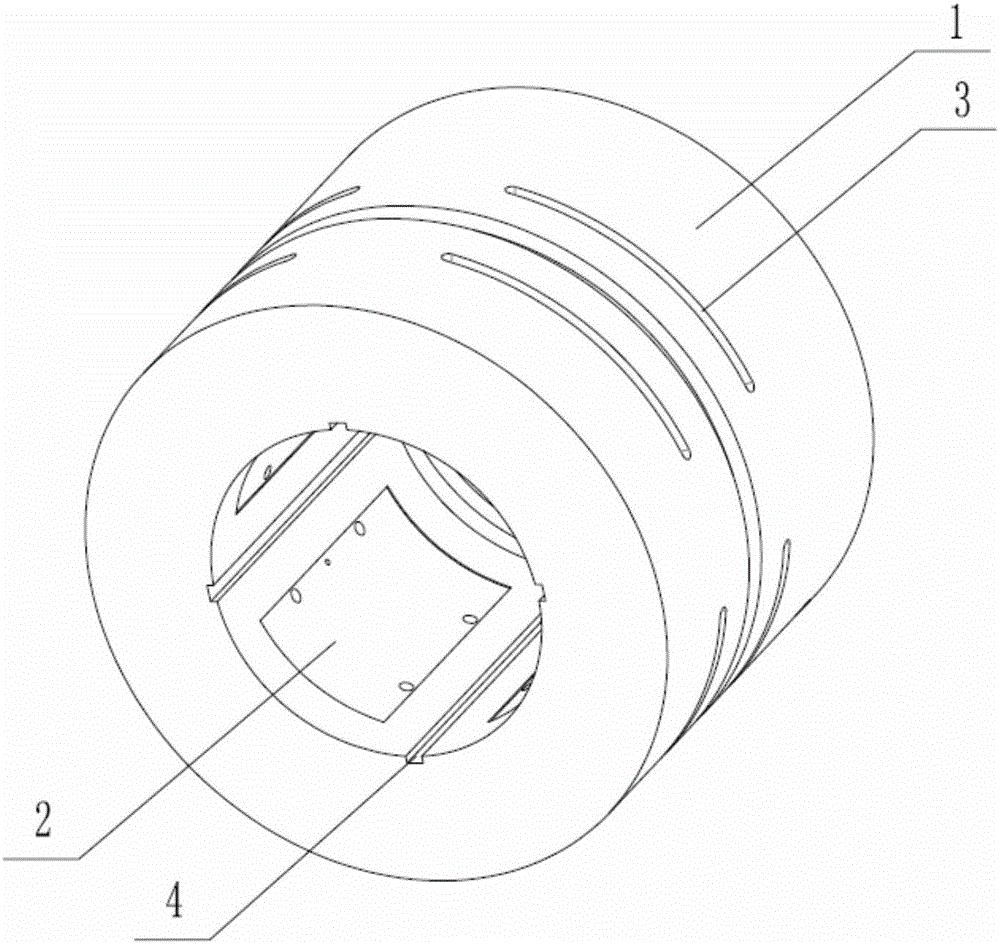 Hybrid bearing and main shaft provided with hybrid bearing