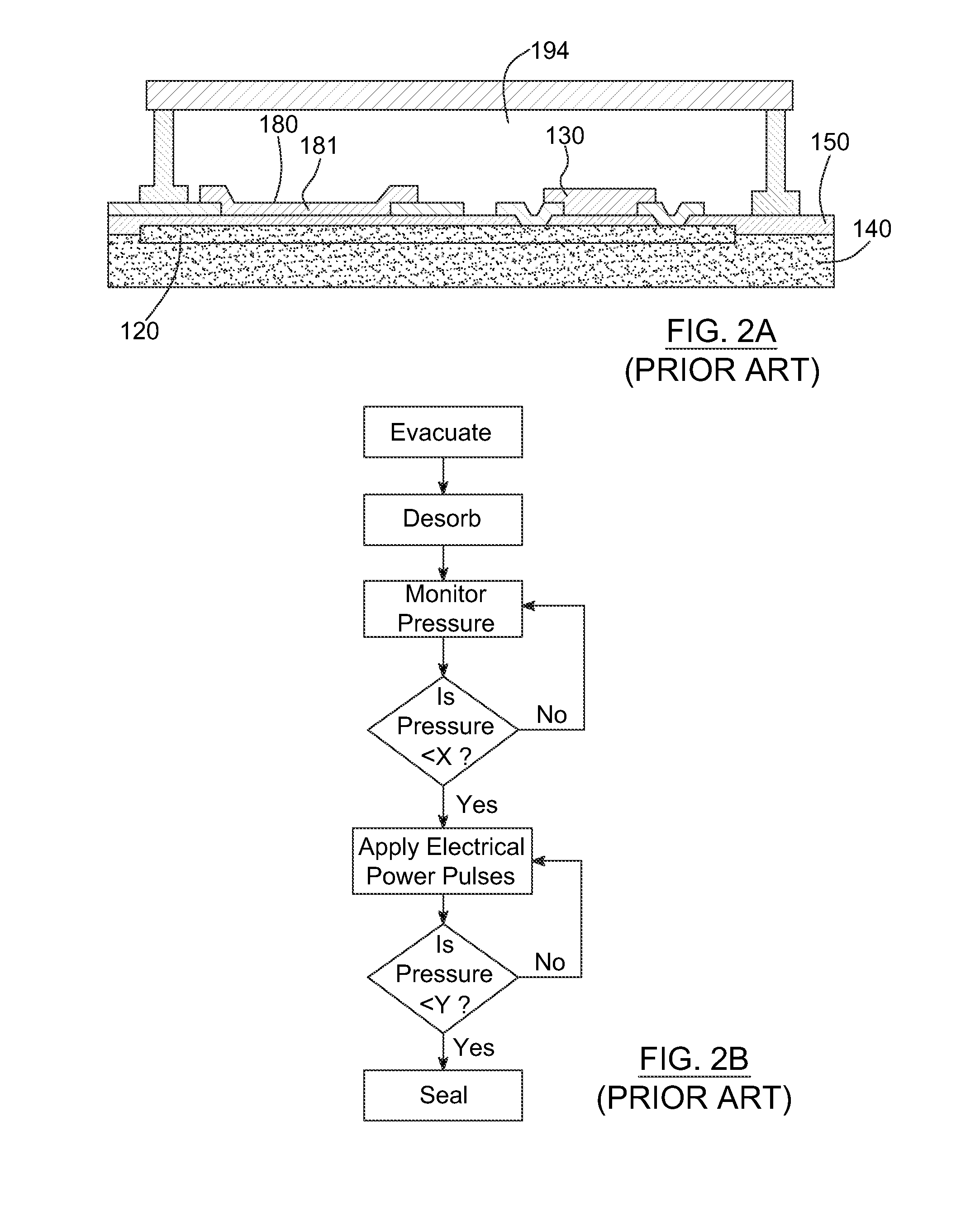 MEMS-based getter microdevice