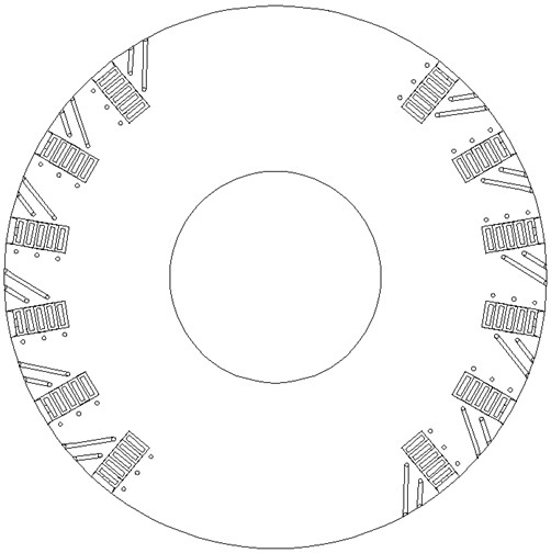 Double-channel heat dissipation generator