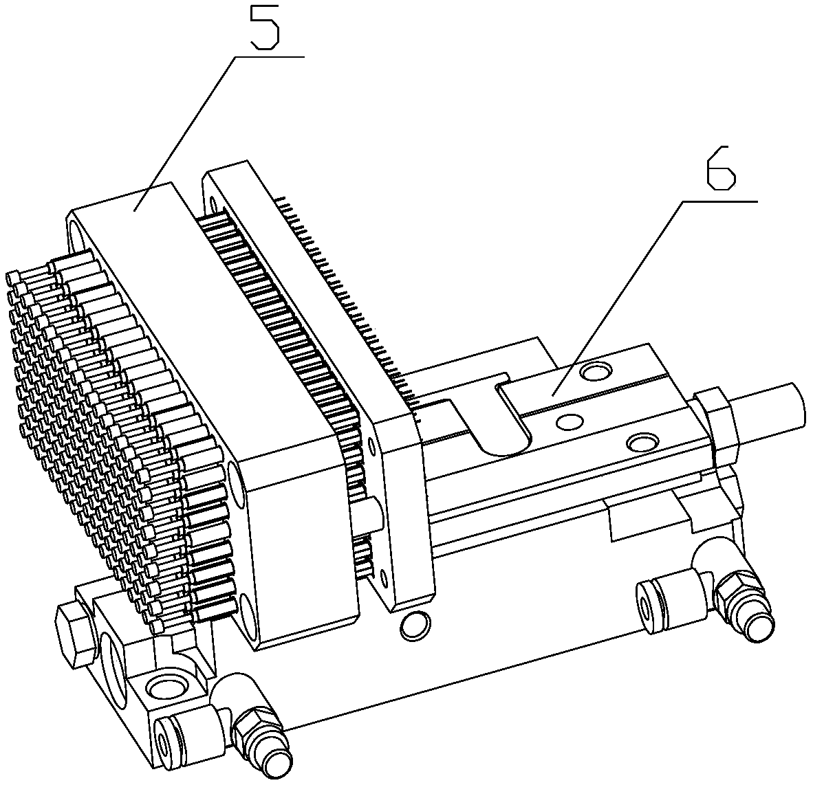 Product positioning device and method