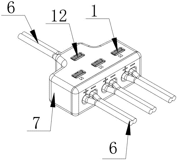 A terminal shunt connector