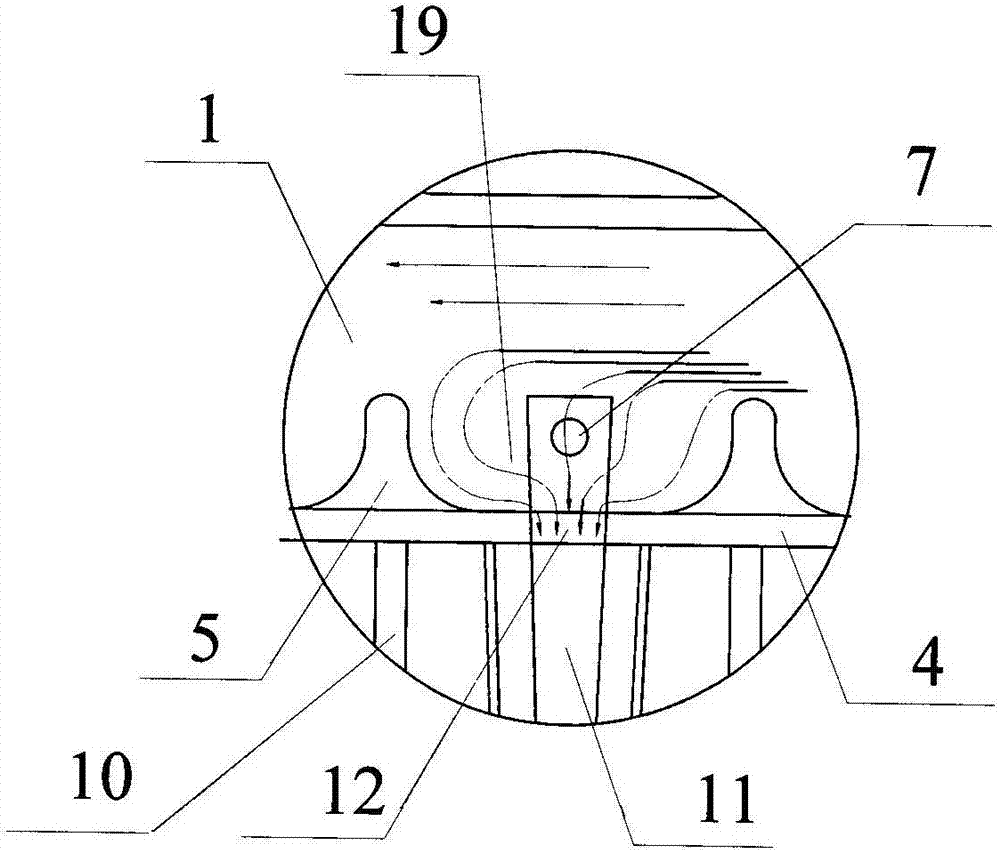 Air packing bag with five-layer structure and manufacturing method thereof