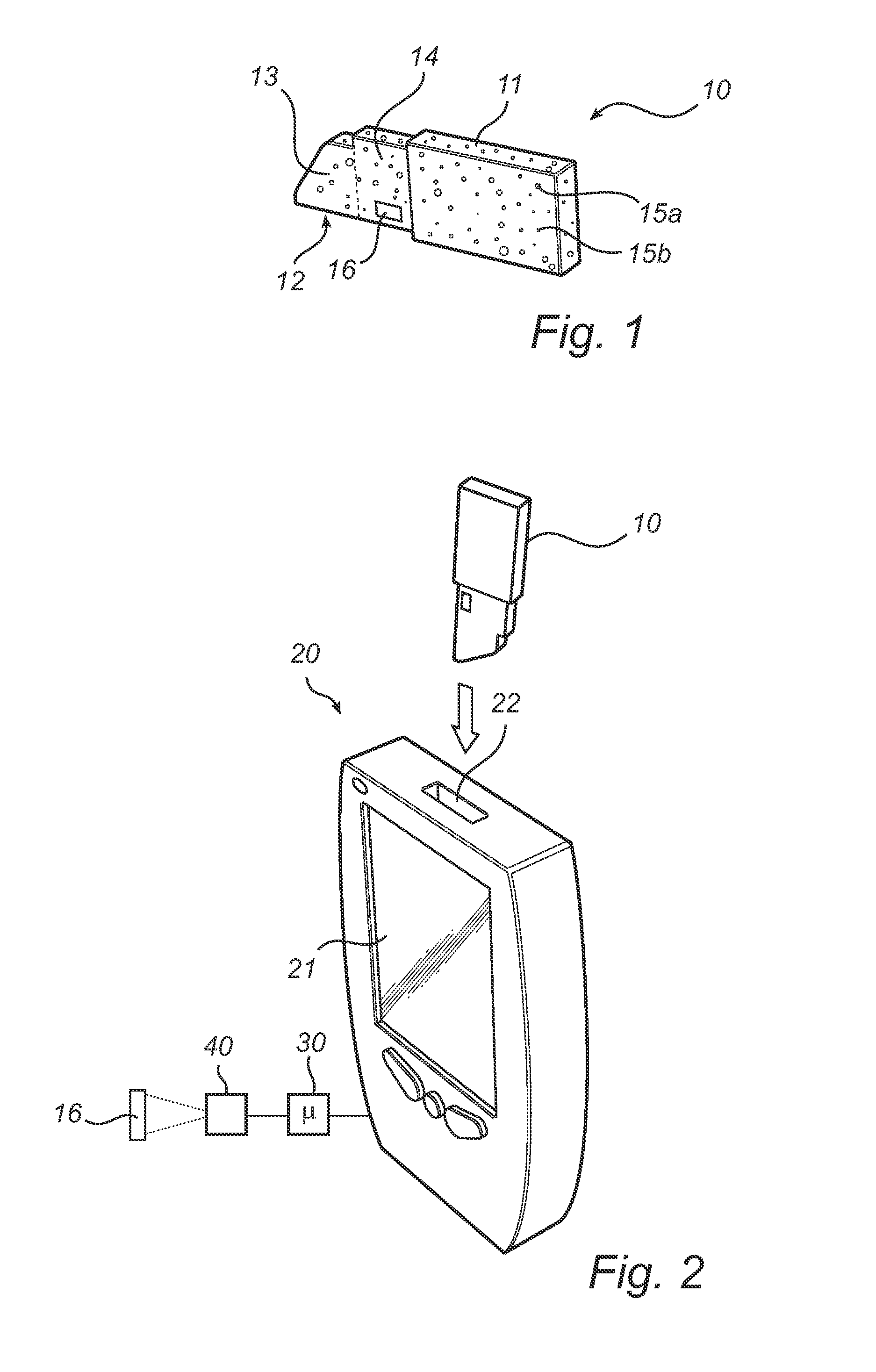 Cuvette and method for authenticating a cuvette