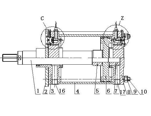 High pressure resistant cylinder with approach switch