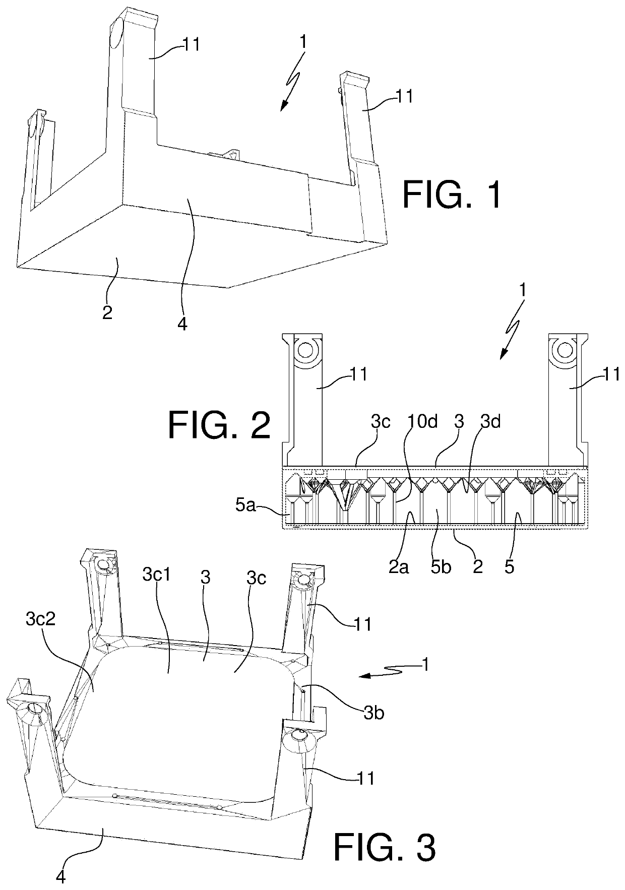 Tank for containing a component fluid, such as a propellant