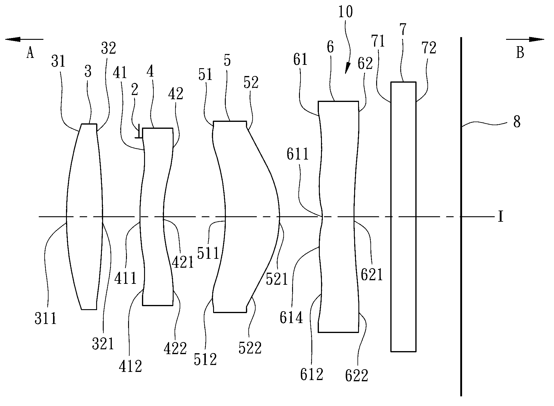 Portable electronic device and optical imaging lens thereof