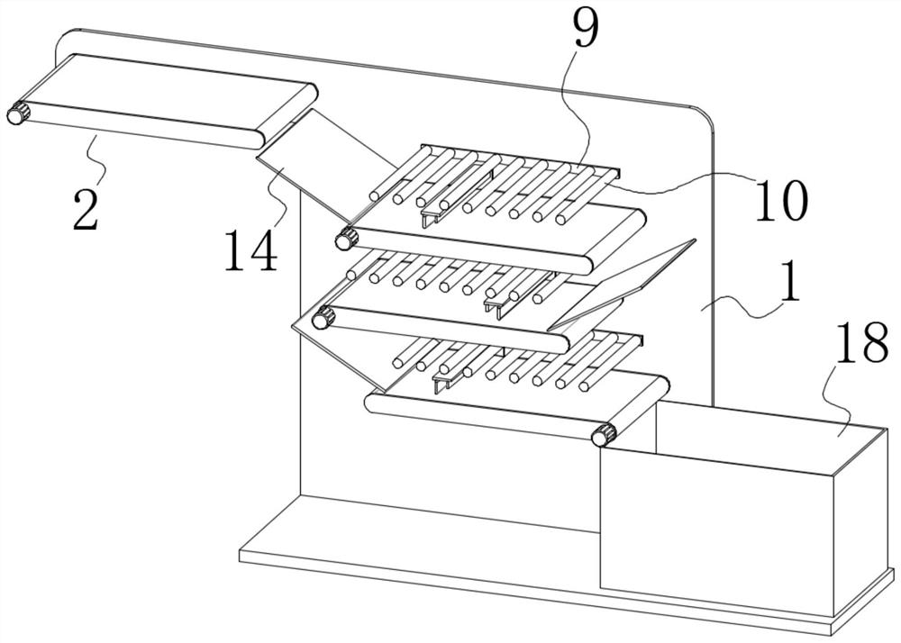 Disinfection and sterilization device for Chinese chestnut processing