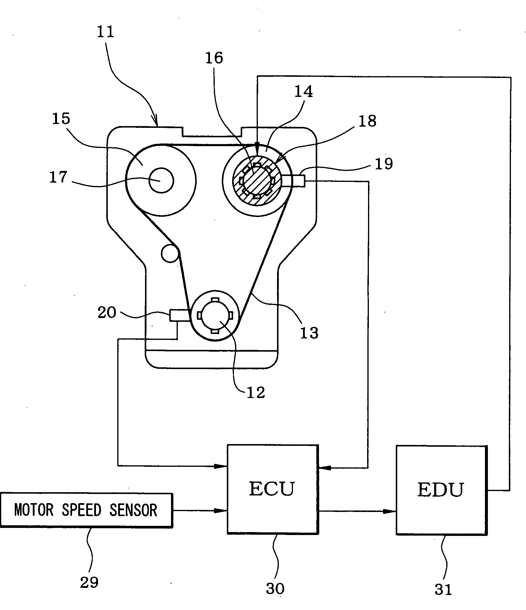 Variable valve timing controller for internal combustion engine