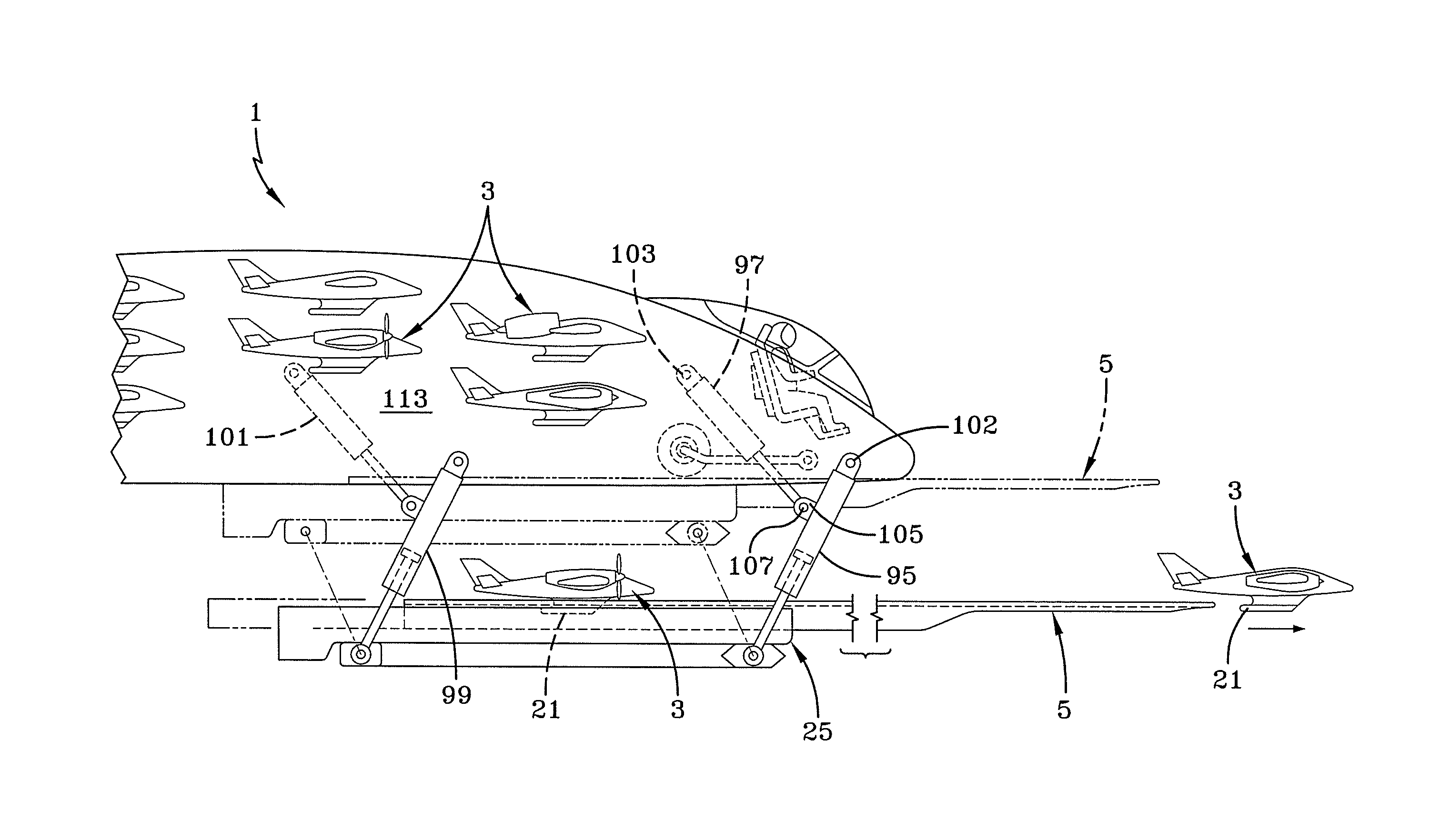 Airborne Drone Launch and Recovery Apparatus