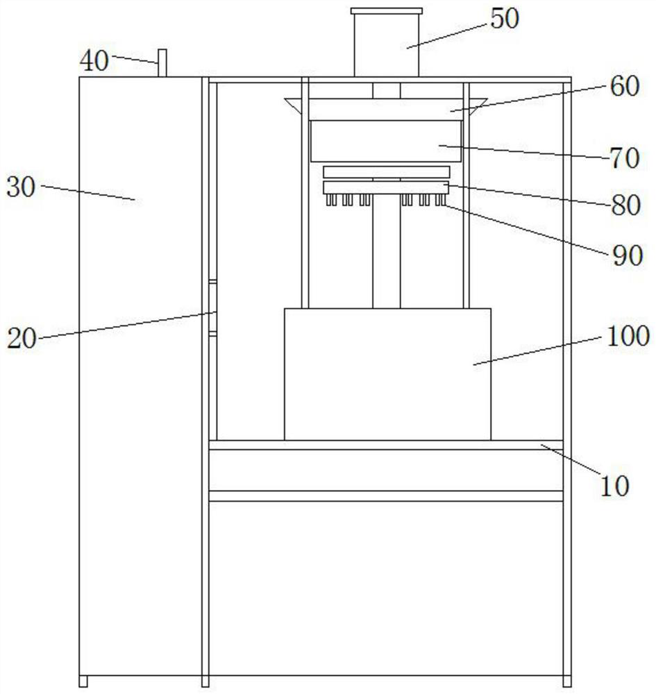 Positioning clamp for rotary polishing of R face of sliding vane of compressor and polishing method for rotary polishing of R face of sliding vane of compressor