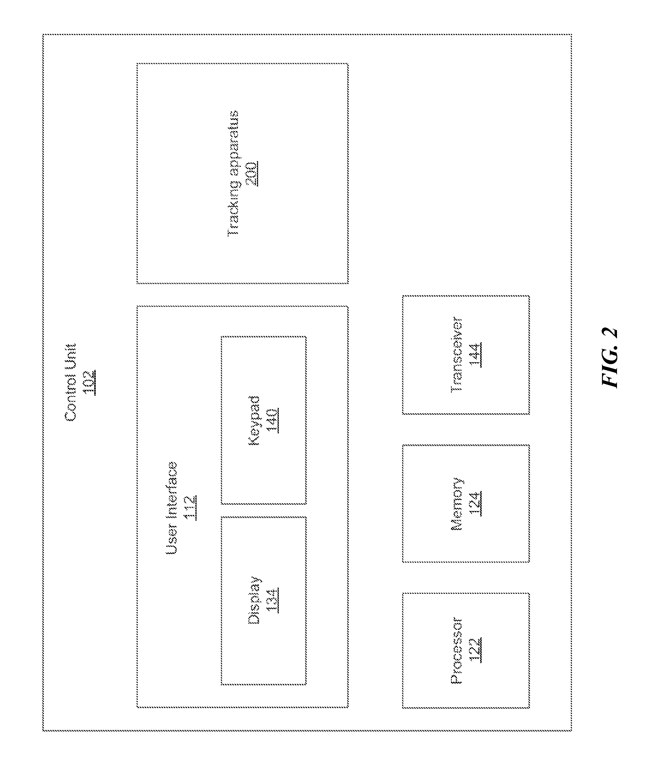 Security system tracking of remote items using reduced power