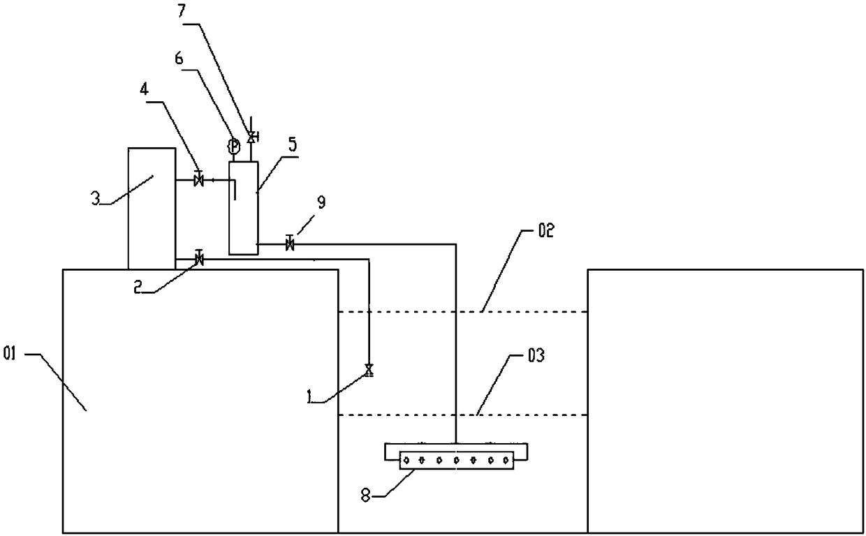 Nano-scale bubble sediment repair method and device