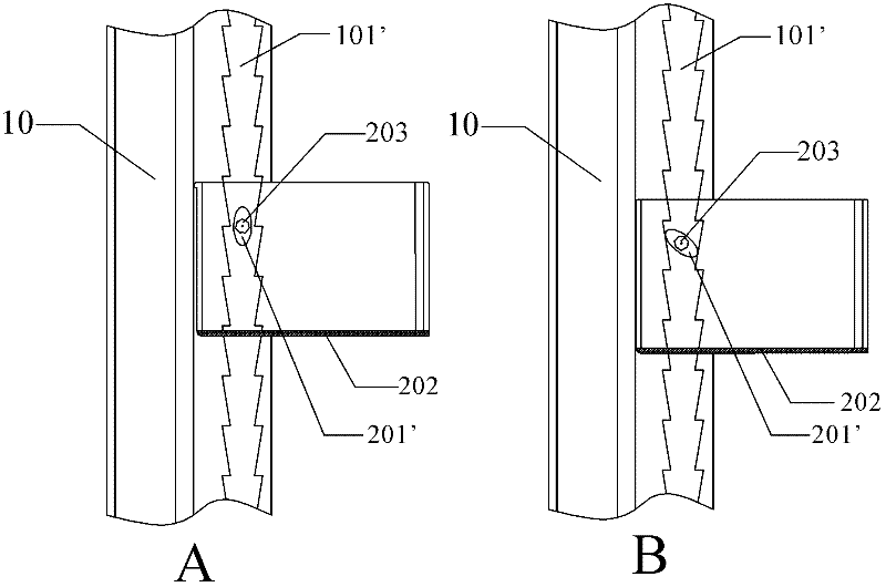 Mounting mechanism for bottle seat of refrigerator