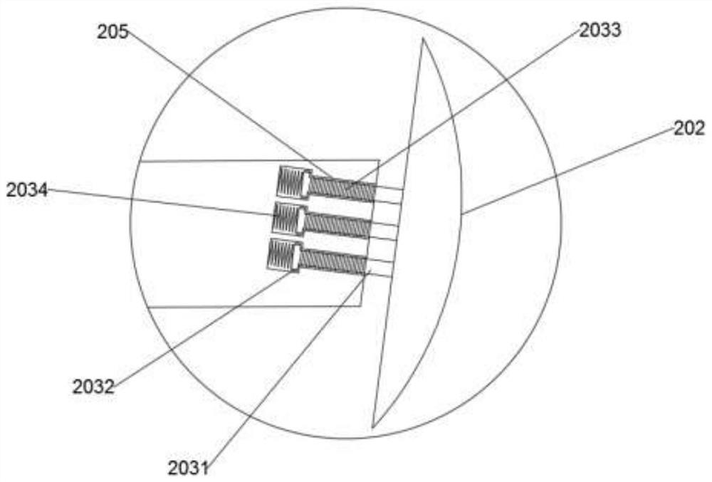 A windproof utility pole that can change its own weight distribution