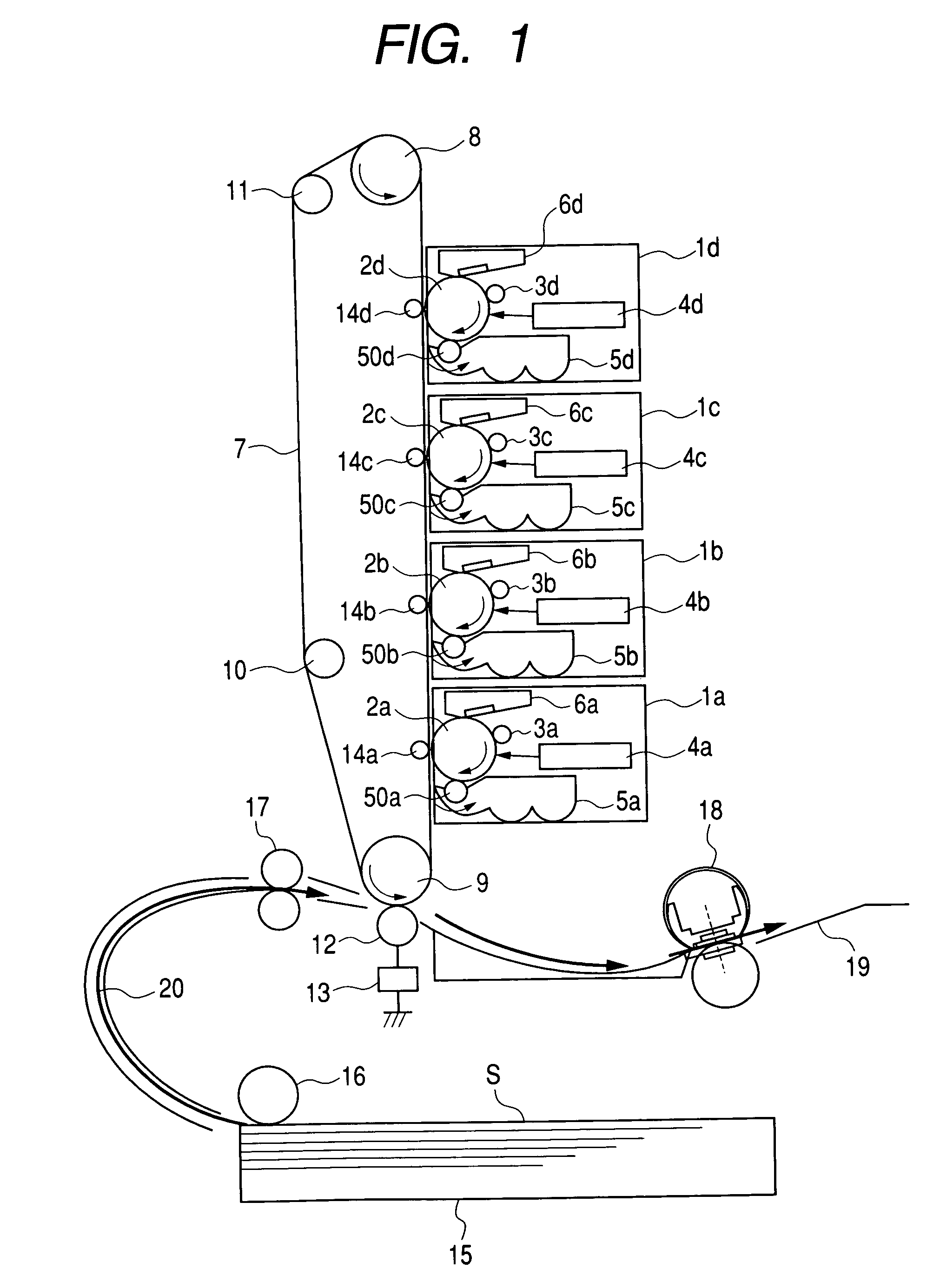 Image heating apparatus including rotary member with metal layer