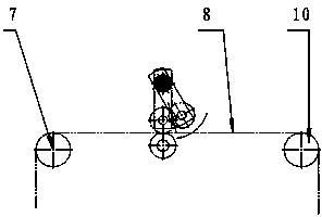 Device for flattening membrane surface before thermal-shrink membrane rolling