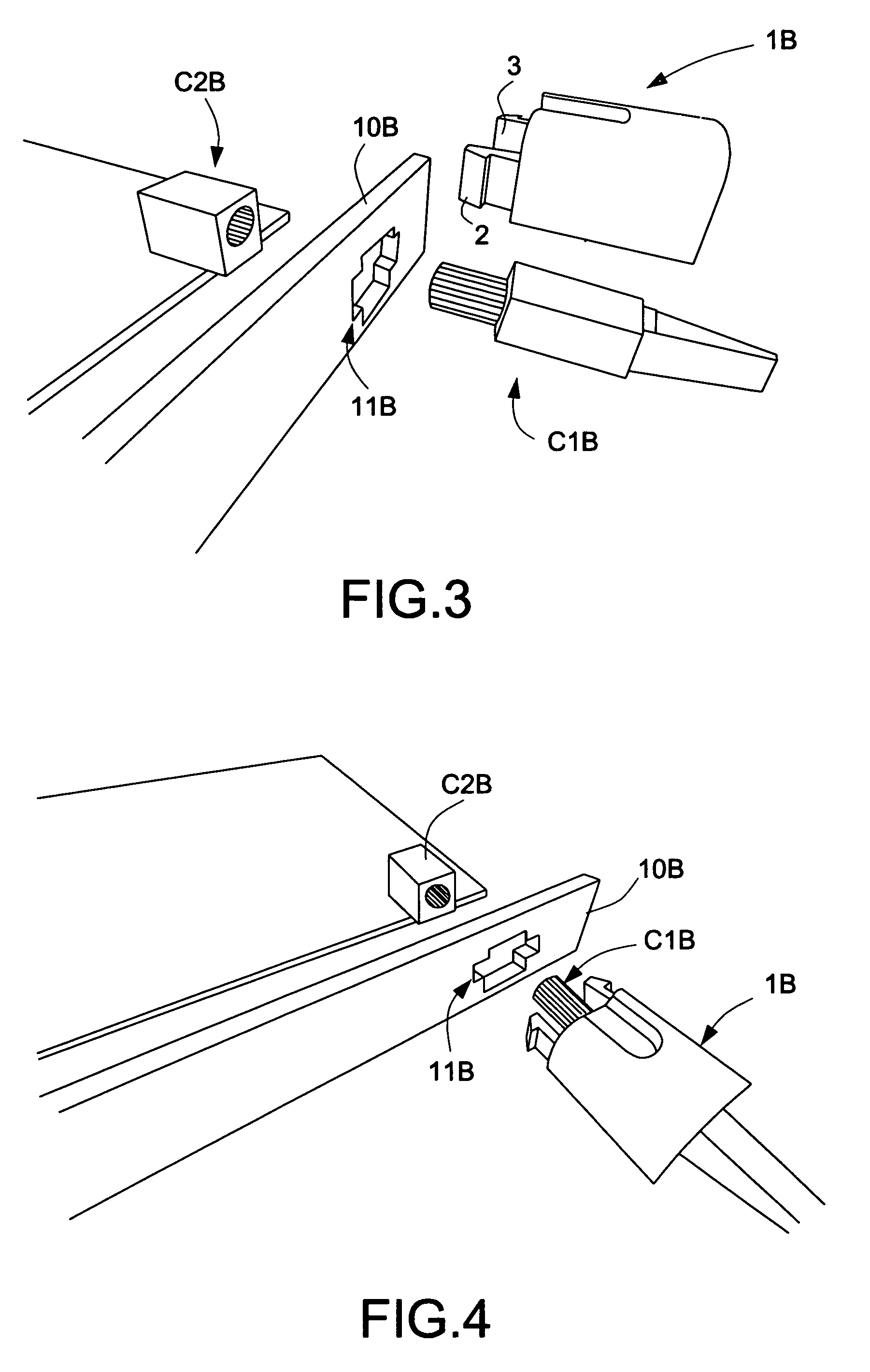 Securing device for electrical connectors and application thereof