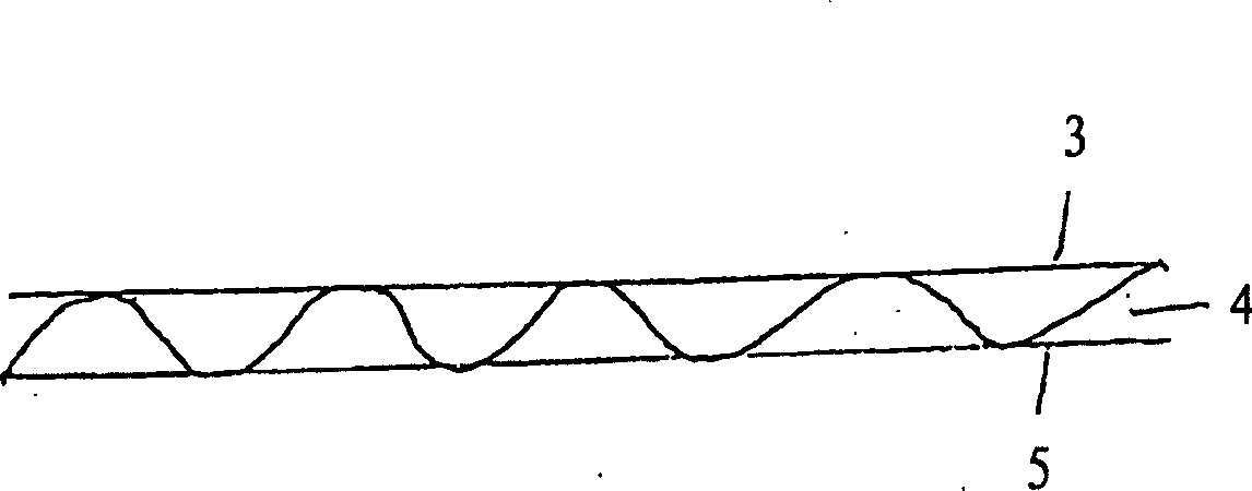 Packaging device and method for absorbing moisture