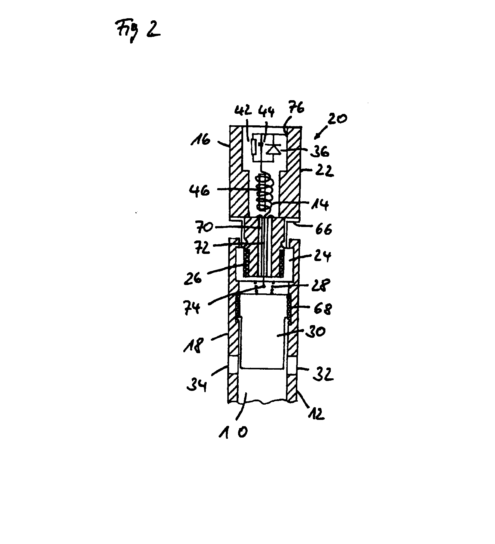 Electrical intramedullary nail system