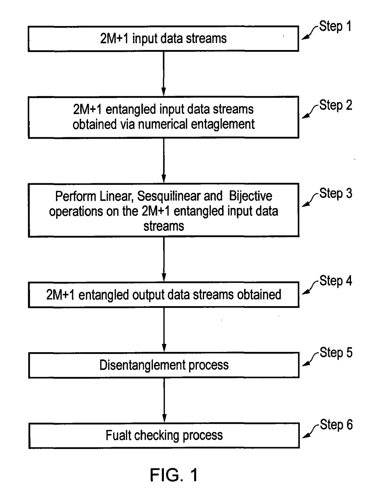 Method and apparatus for the detection of faults in data computations