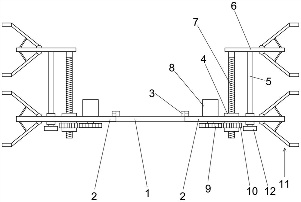 Climbable protection device for building