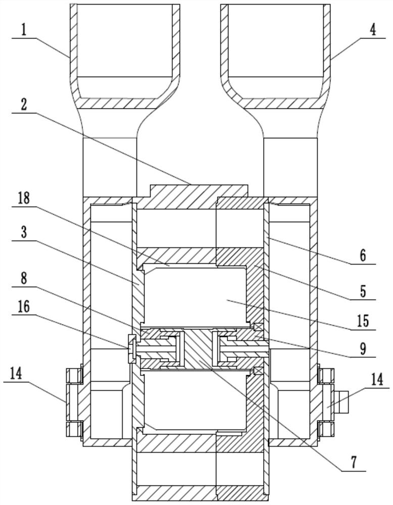 A double-disc integrated seed metering device