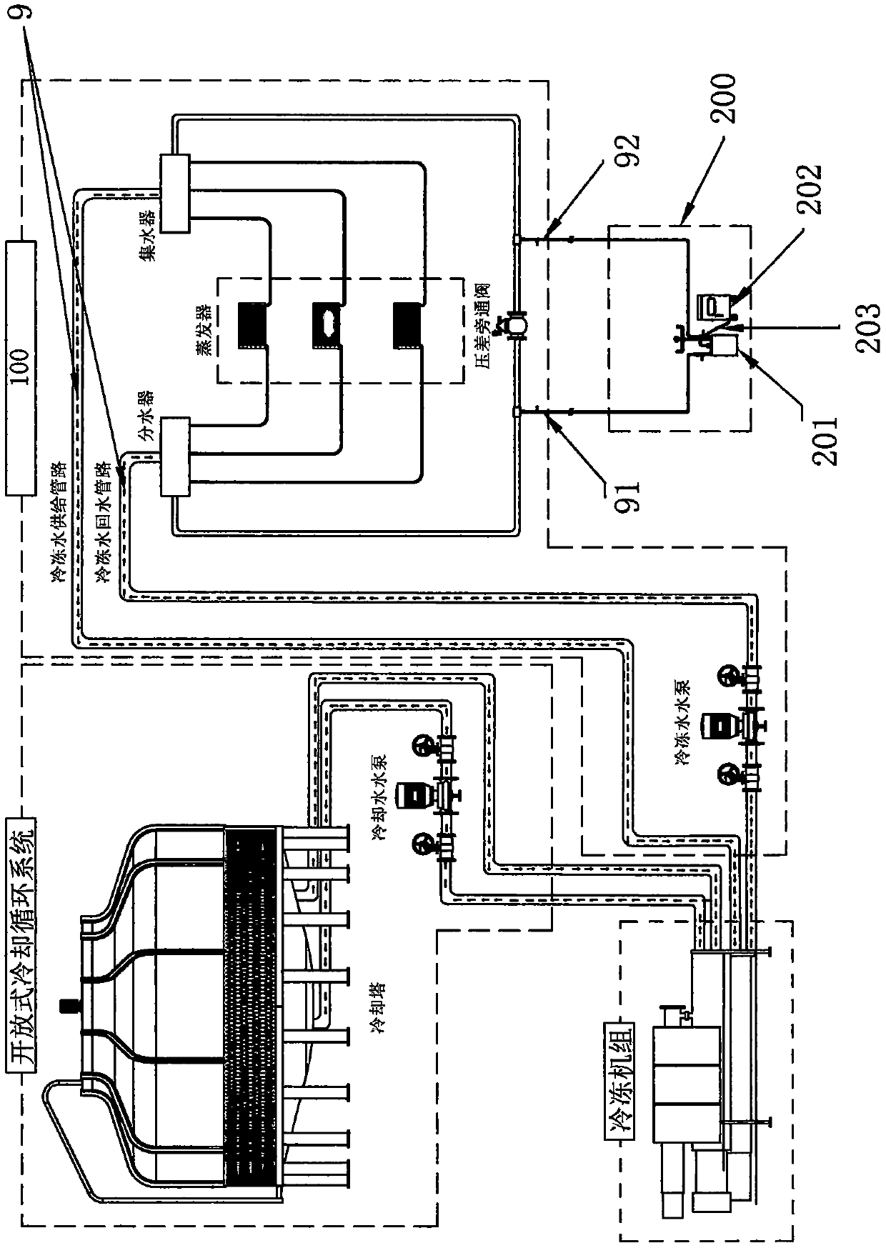 descaling-device-for-removing-scale-in-chilled-water-for-closed