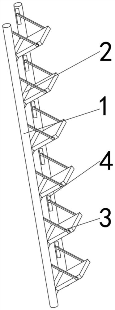 Dam maintenance ladder