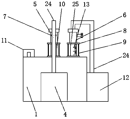 Glue filling equipment for household appliance manufacturing