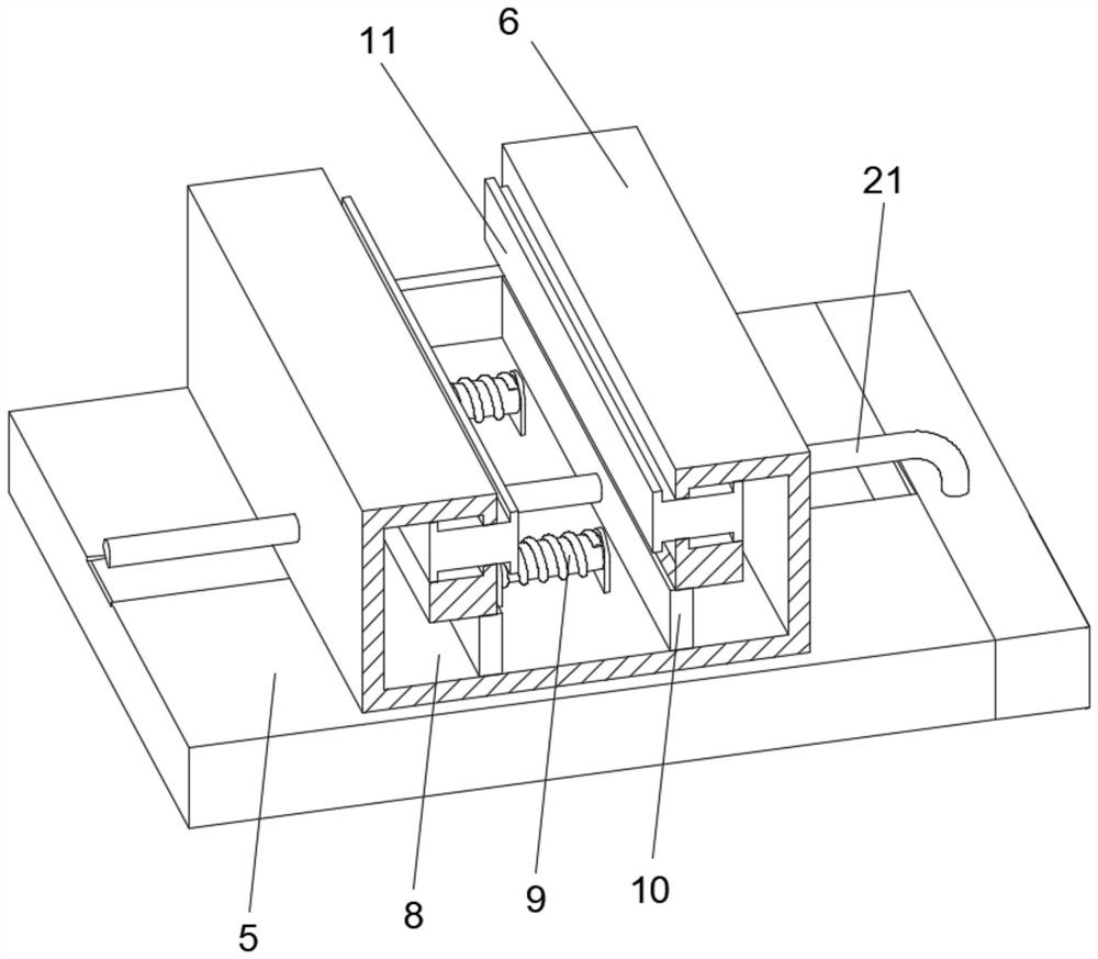 A milling device integrating rough machining and finishing