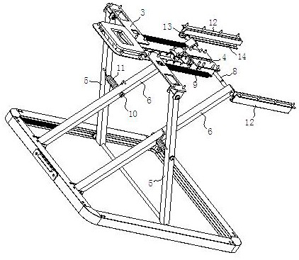 Lifting table structure