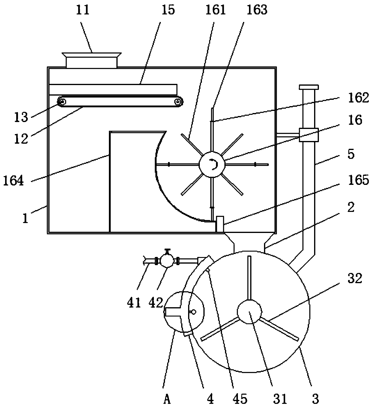 An energy-saving and environment-friendly waste incineration device