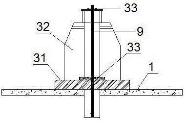 Self-resetting multidimensional damping pipe pile group foundation and construction method