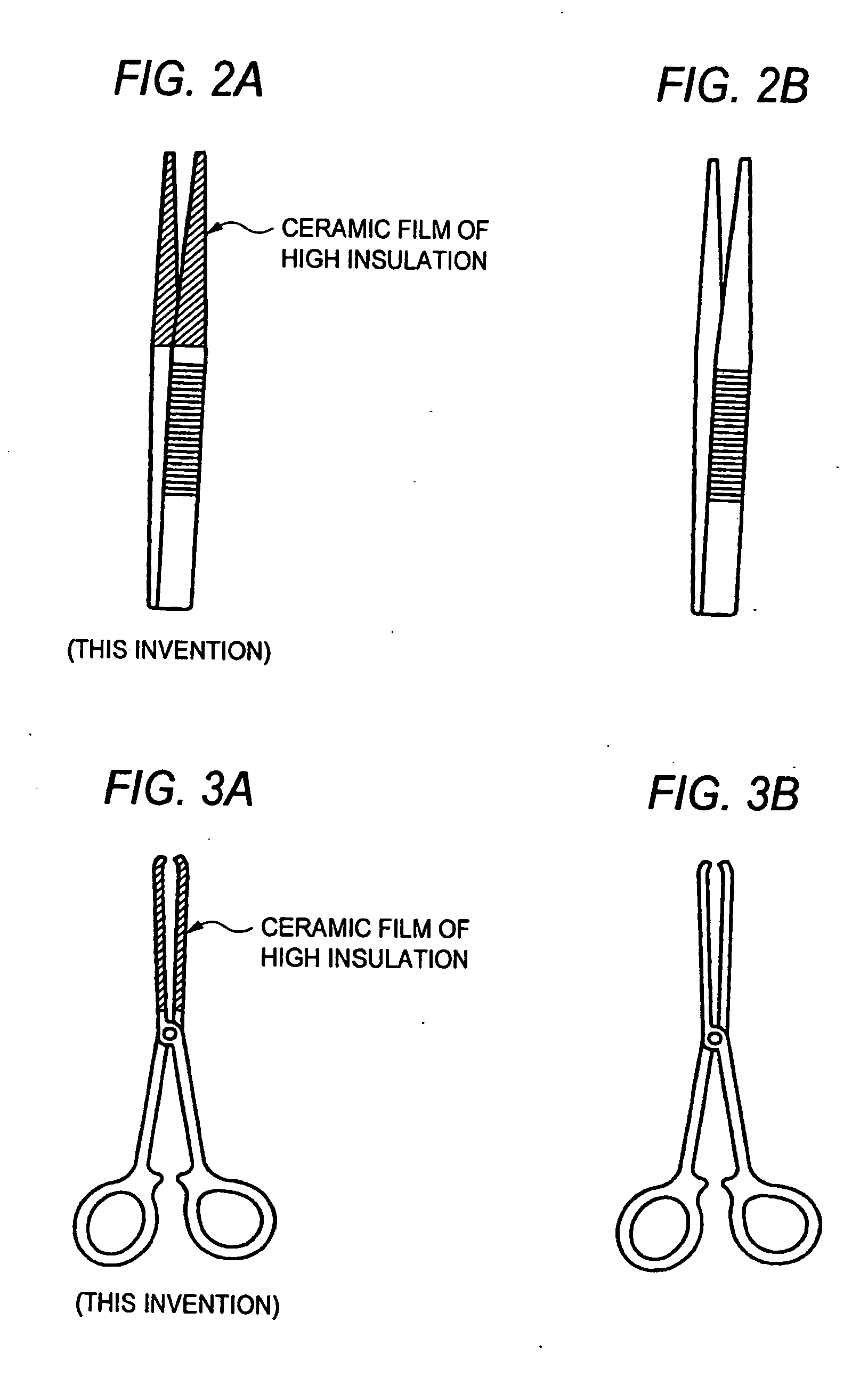 Ceramic-coated medical and biopsy appliances and fabrication method therefore