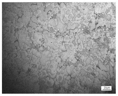 Method for preparing magnesium-gadolinium intermediate alloy by using high-intensity ultrasound