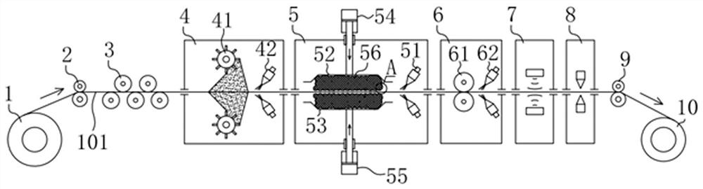 Acid-free descaling system capable of obtaining excellent surface appearance and descaling method