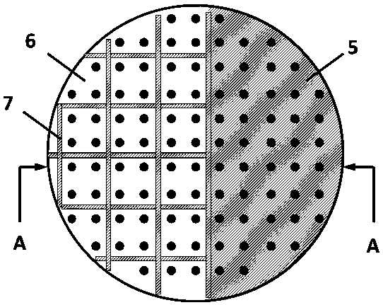 Gallium nitride epitaxial wafer vertical leakage current and Hall effect composite test method