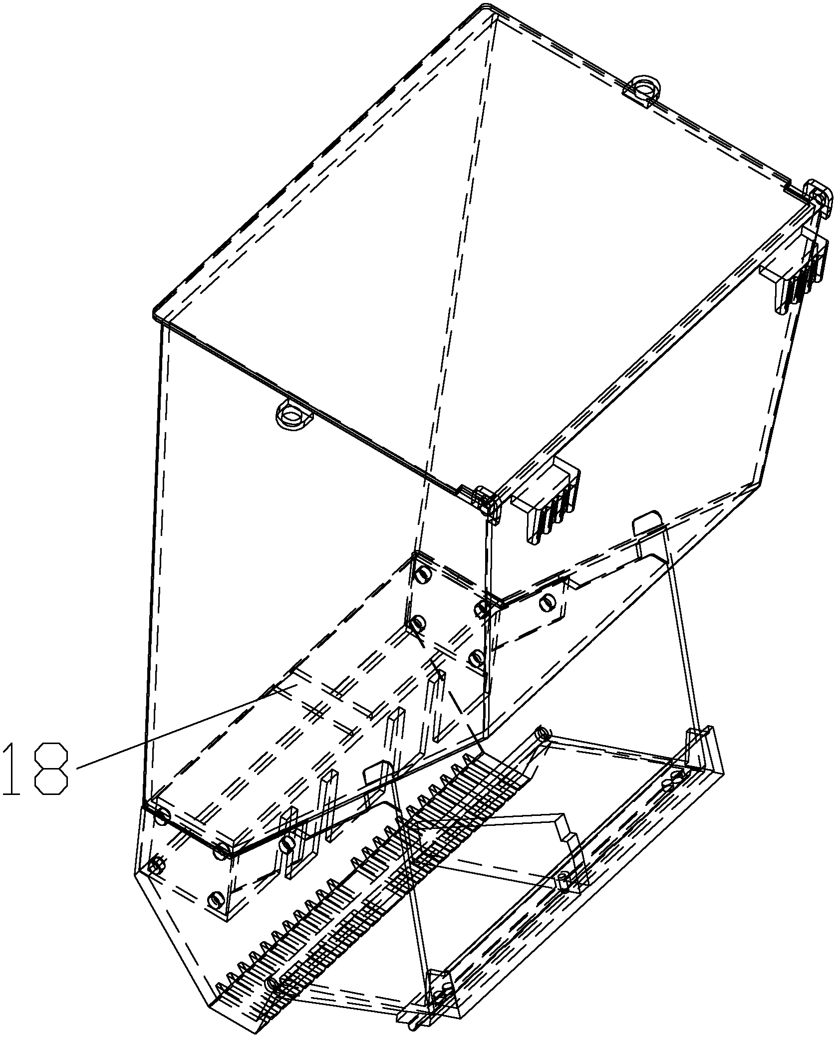 Pigeon feeder and mounting method thereof