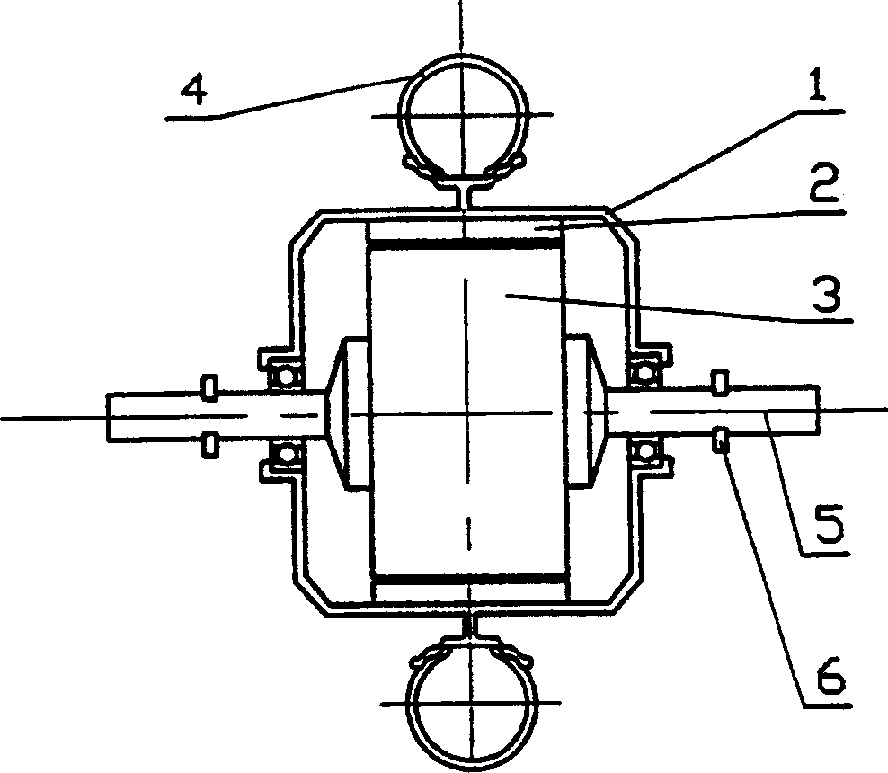 Electric machine driving device used on light electromobile
