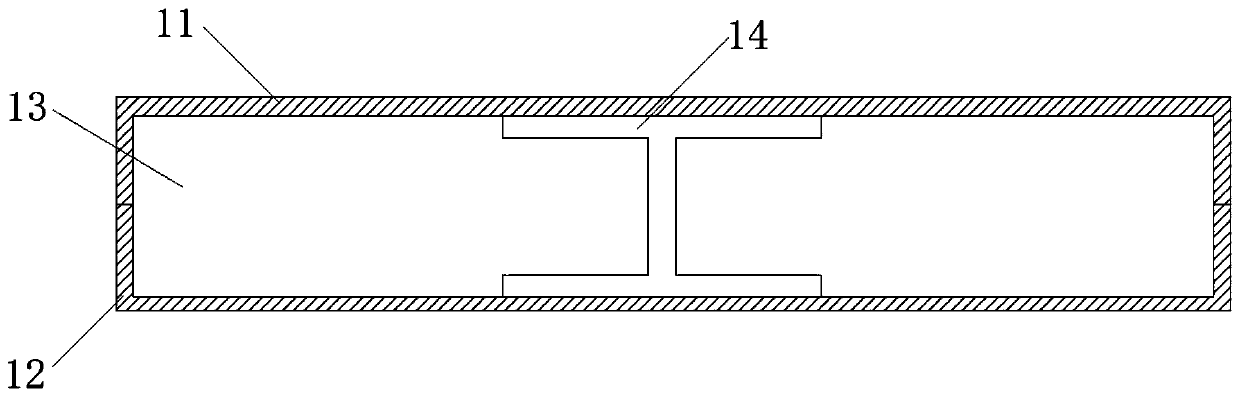 Multi-sandwich building outer enclosure structure and manufacturing process thereof