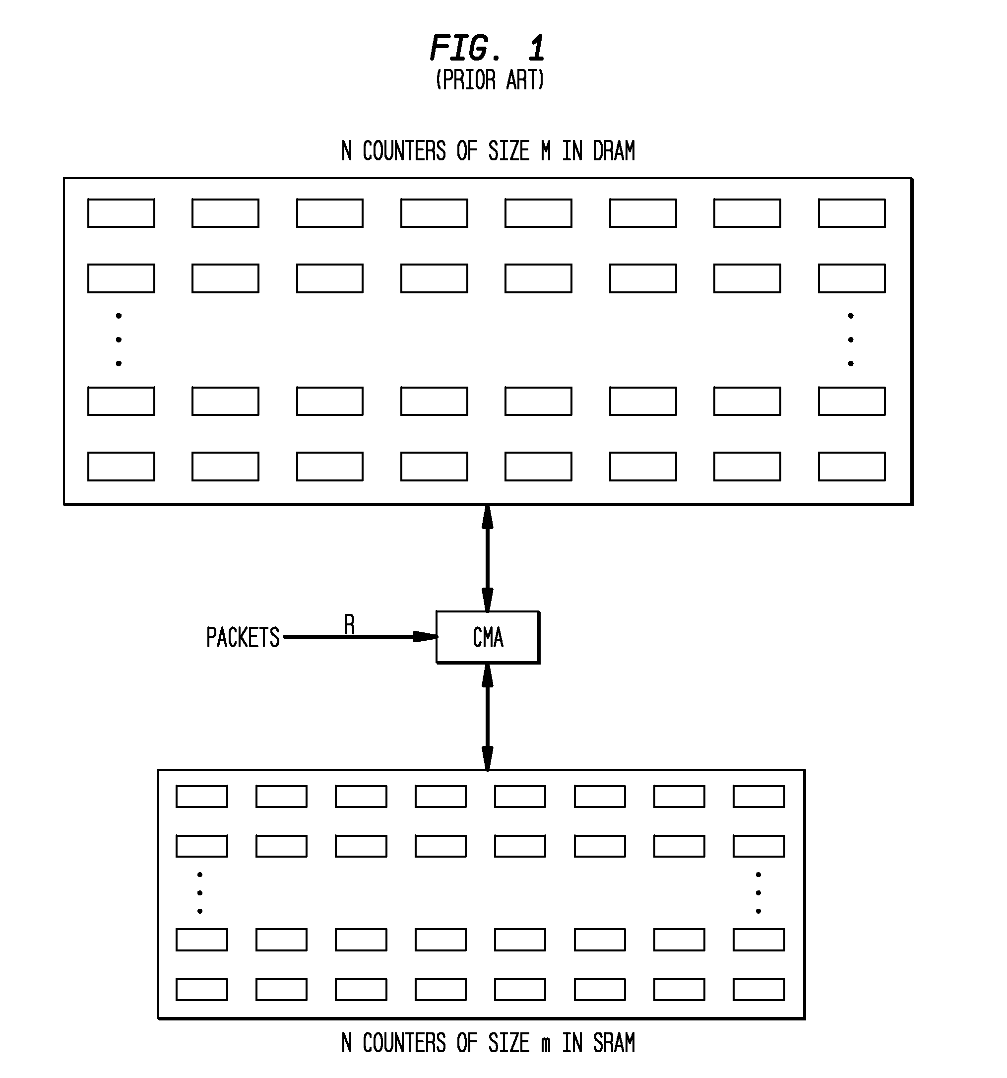 Method and apparatus for updating wide storage array over a narrow bus