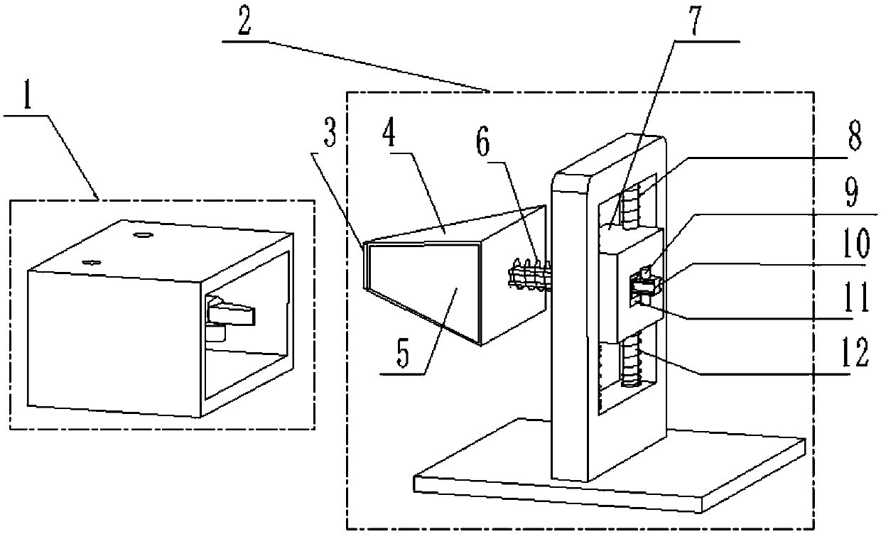 Electric vehicle automatic charging interface device