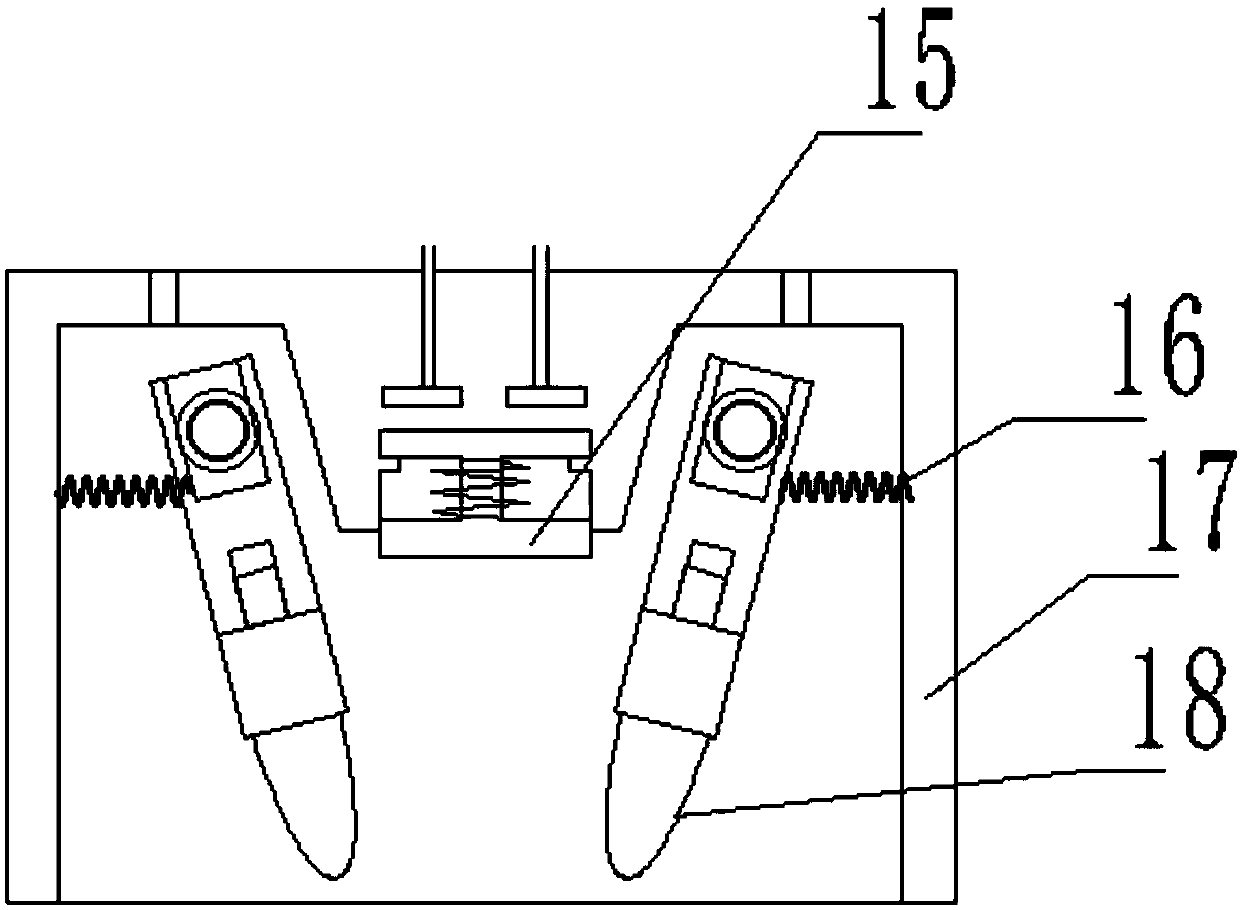 Electric vehicle automatic charging interface device