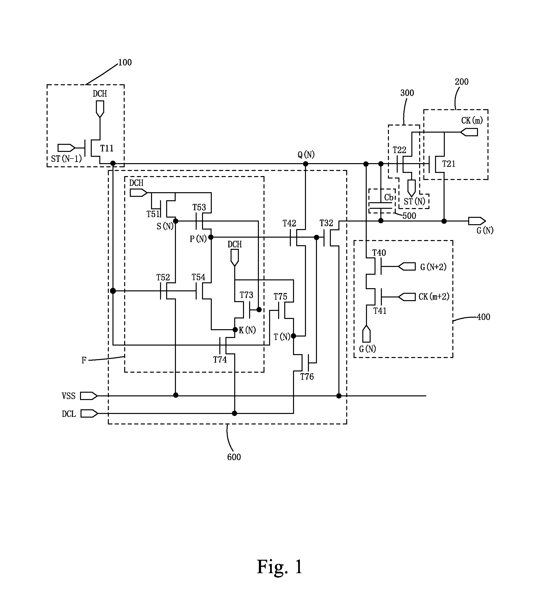 Goa circuit based on oxide semiconductor thin film transistor