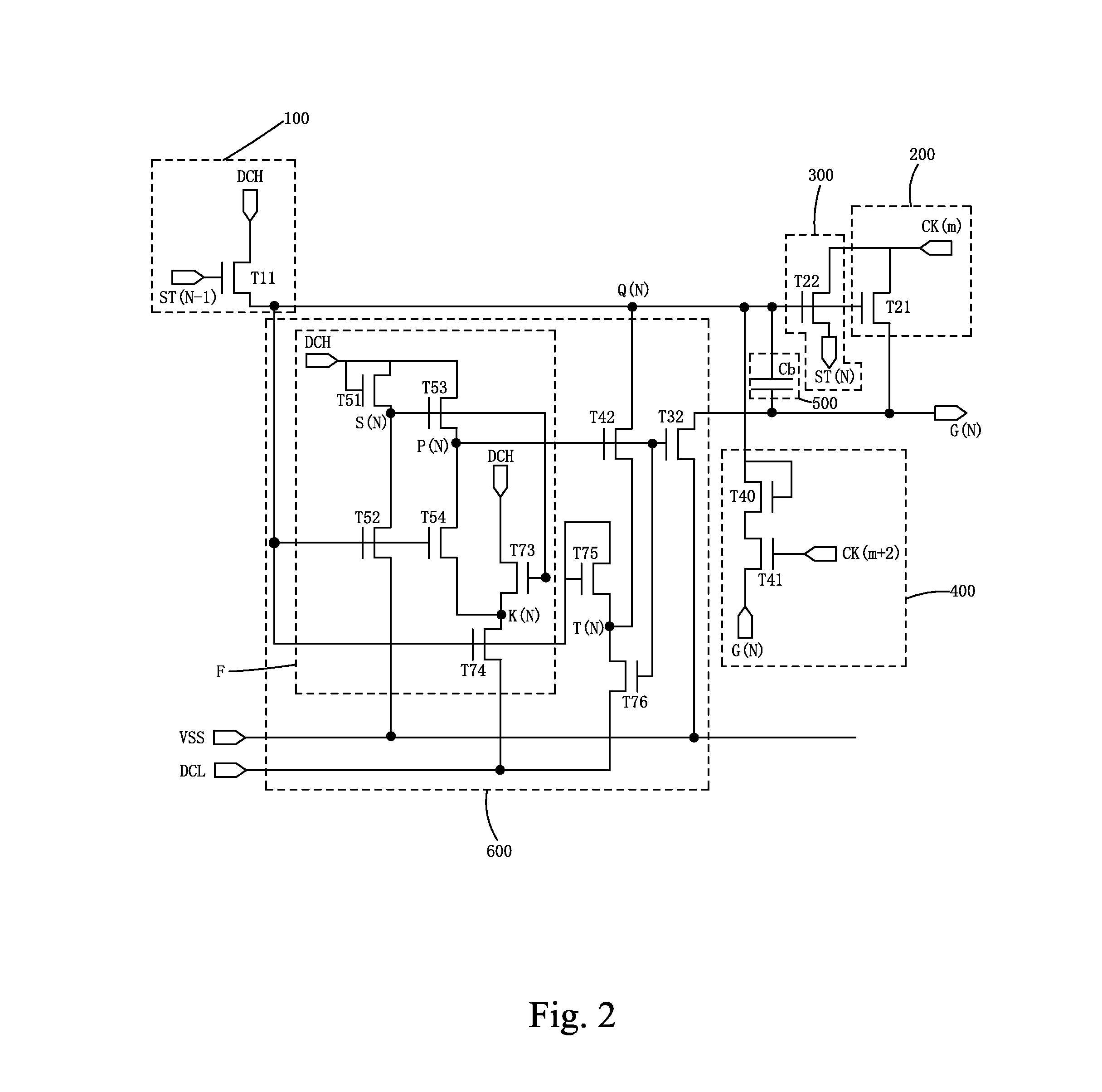 Goa circuit based on oxide semiconductor thin film transistor